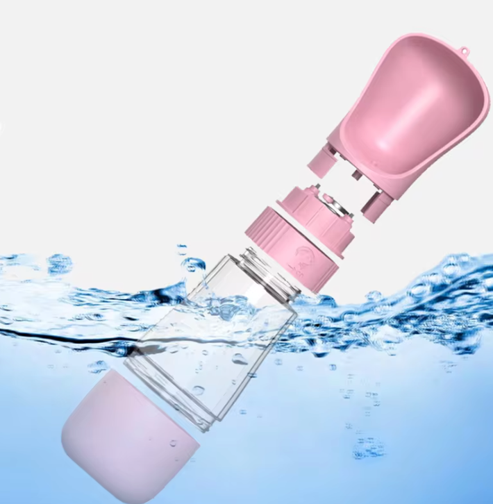 Bouteille d'eau portable - Rose