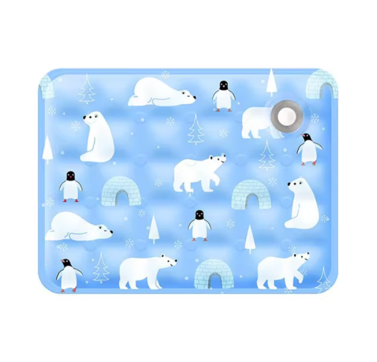 Tapis refroidissant pour animaux de compagnie - Petits ours blanc